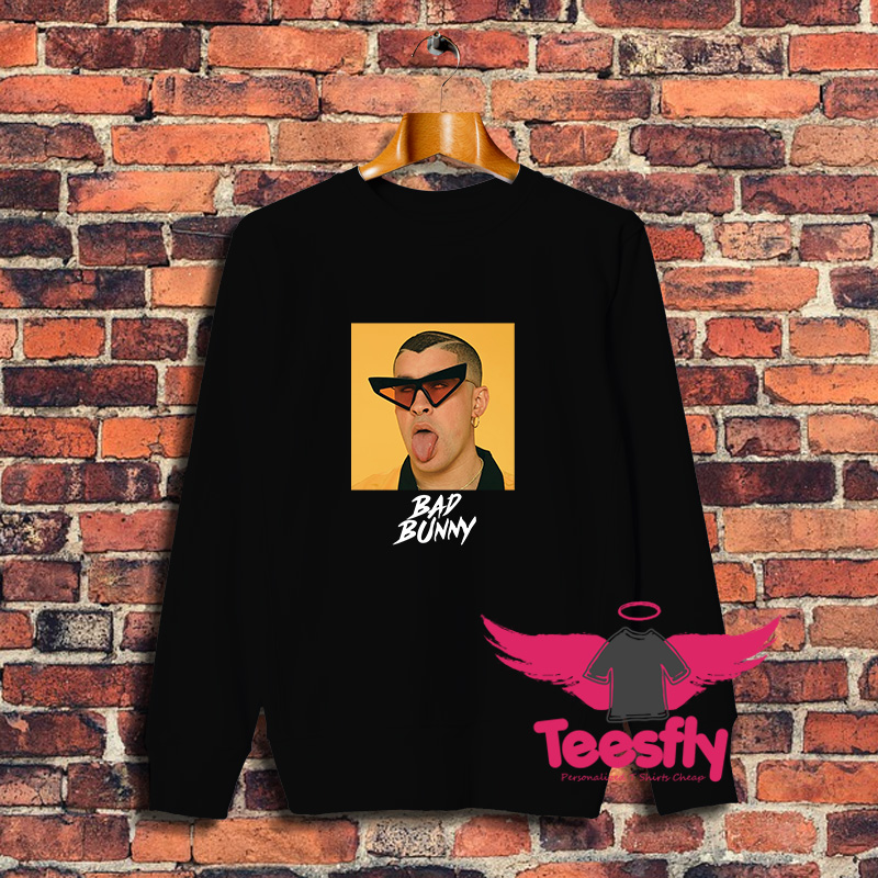 Vintage Bad Bunny Face Sweatshirt