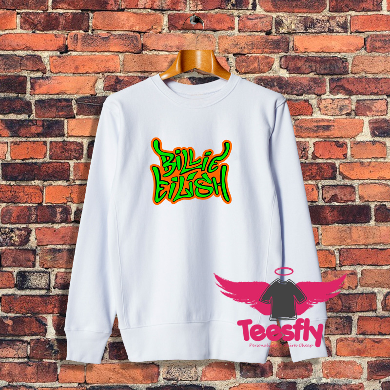 Billie Eilish Graffiti Sweatshirt