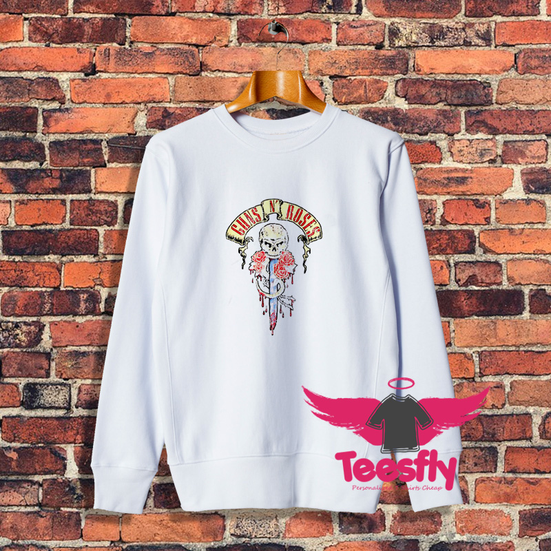 Guns N Roses Dripping Dagger Sweatshirt