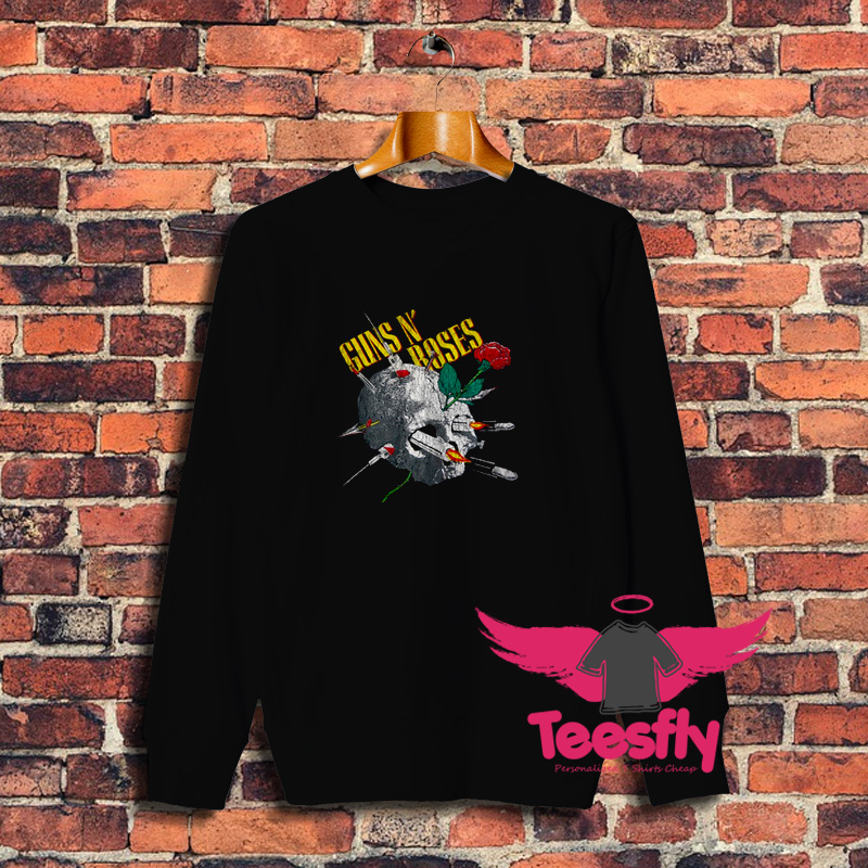 Guns N Roses Needle Skull Sweatshirt