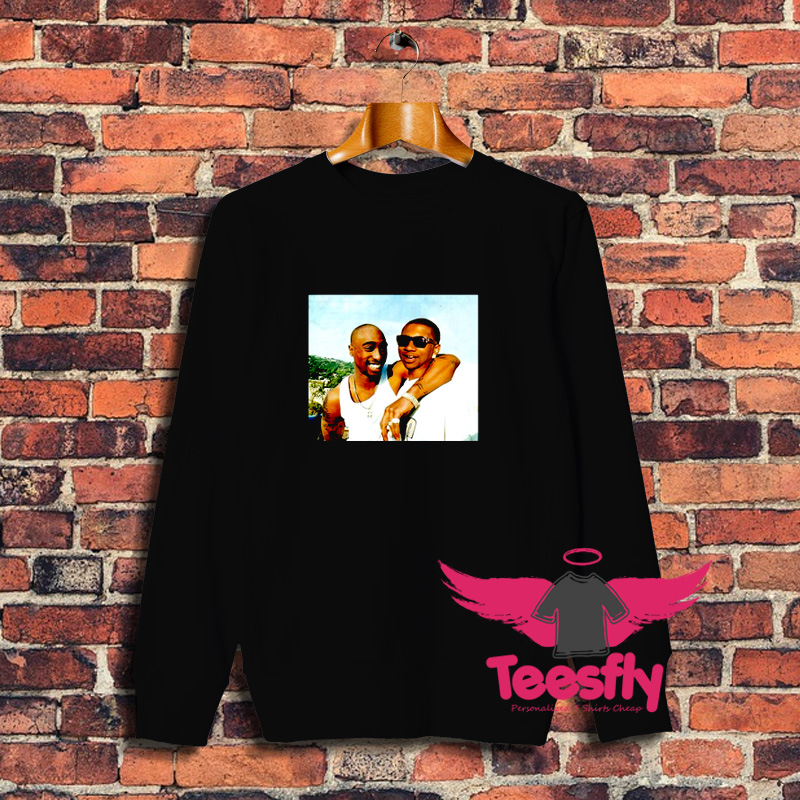 Tupac Shakur And Lil B Music Sweatshirt