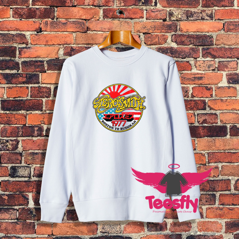 Aerosmith Boston Concert Tour 1977 Sweatshirt