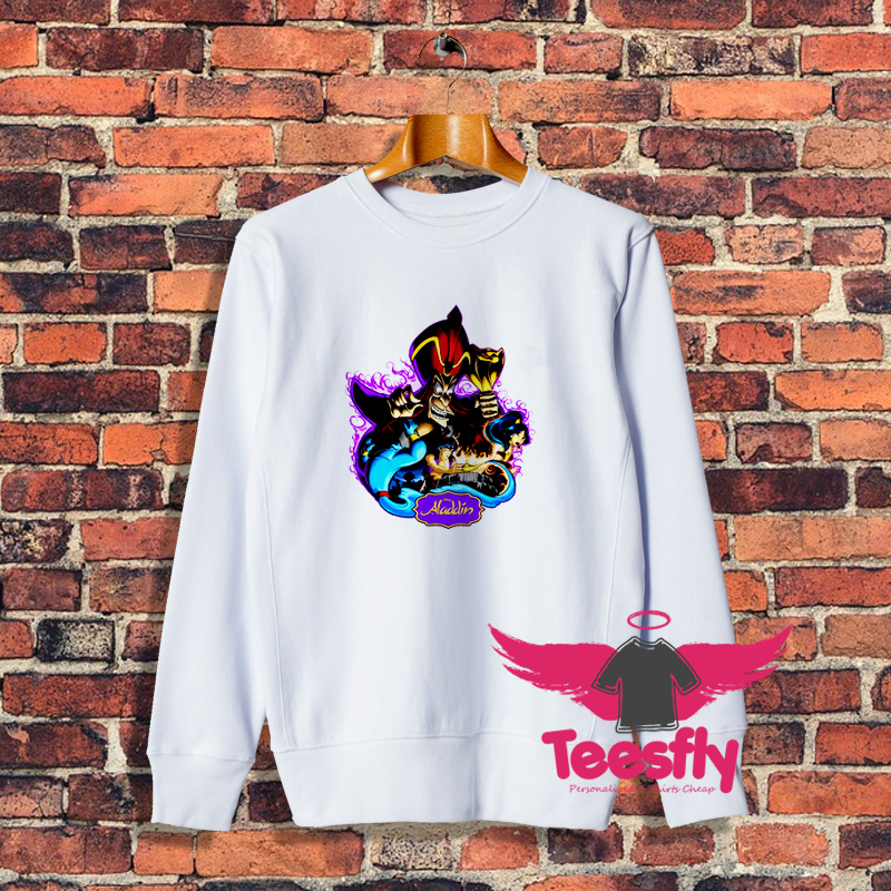 Aladdin Jafar Genie Jasmine Art Sweatshirt