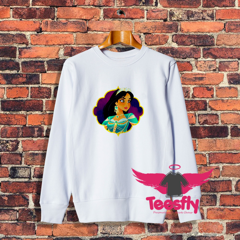 Aladdin Live Action Princess Jasmine Frame Sweatshirt