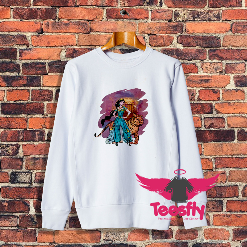 Aladdin Princess Jasmine Painting Sweatshirt