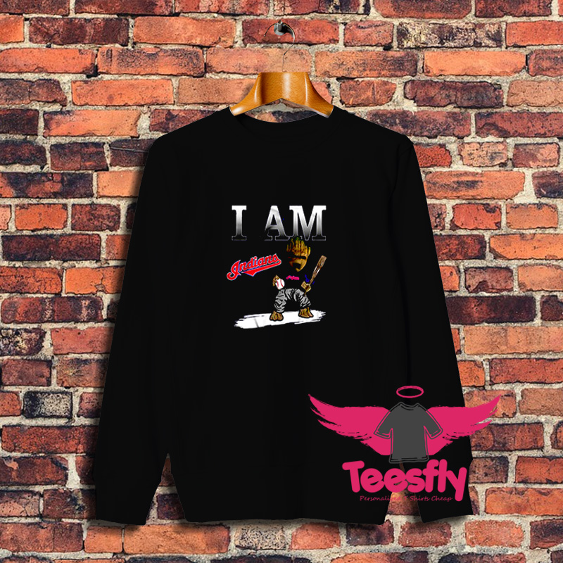 I Am Cleveland Indians Groot Sweatshirt