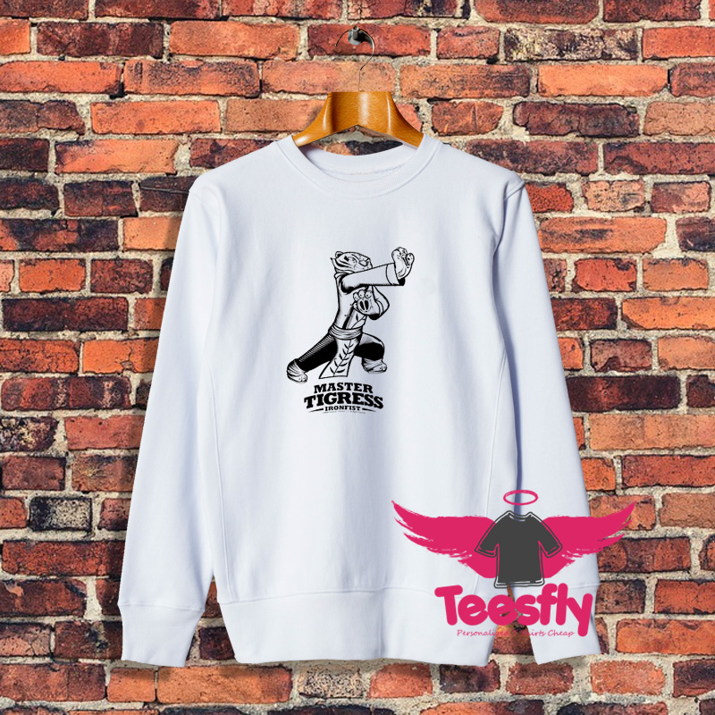 Kung Fu Panda Master Tigress Iron Fist Sweatshirt