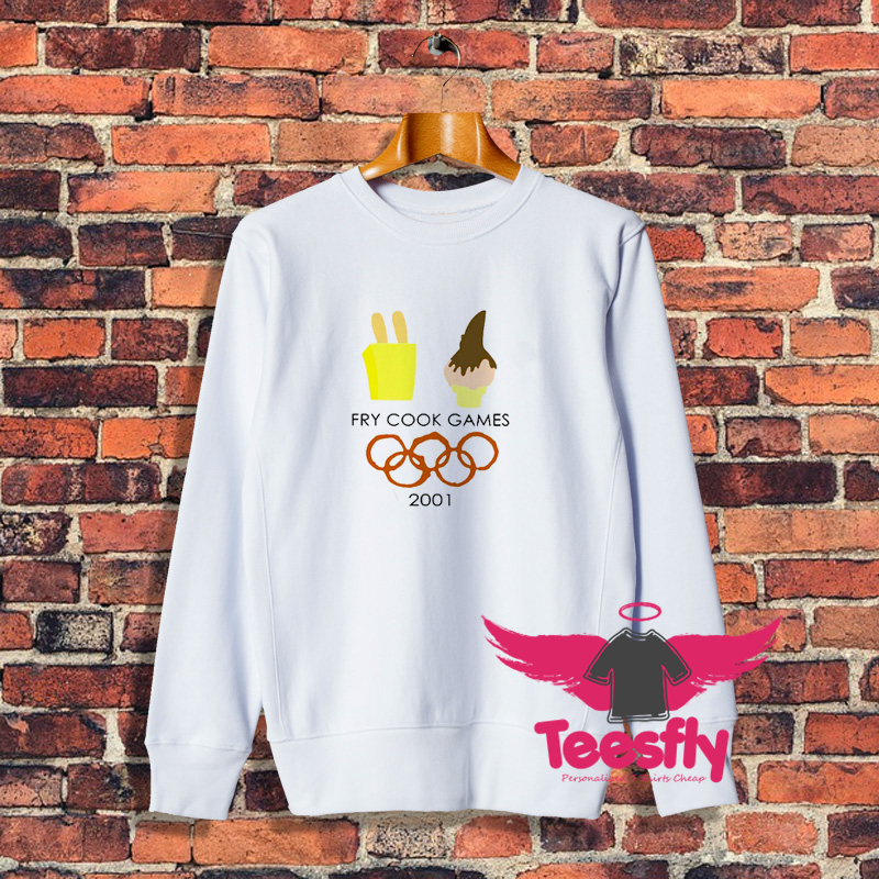 SpongeBob Fry Cook Games 2001 Sweatshirt