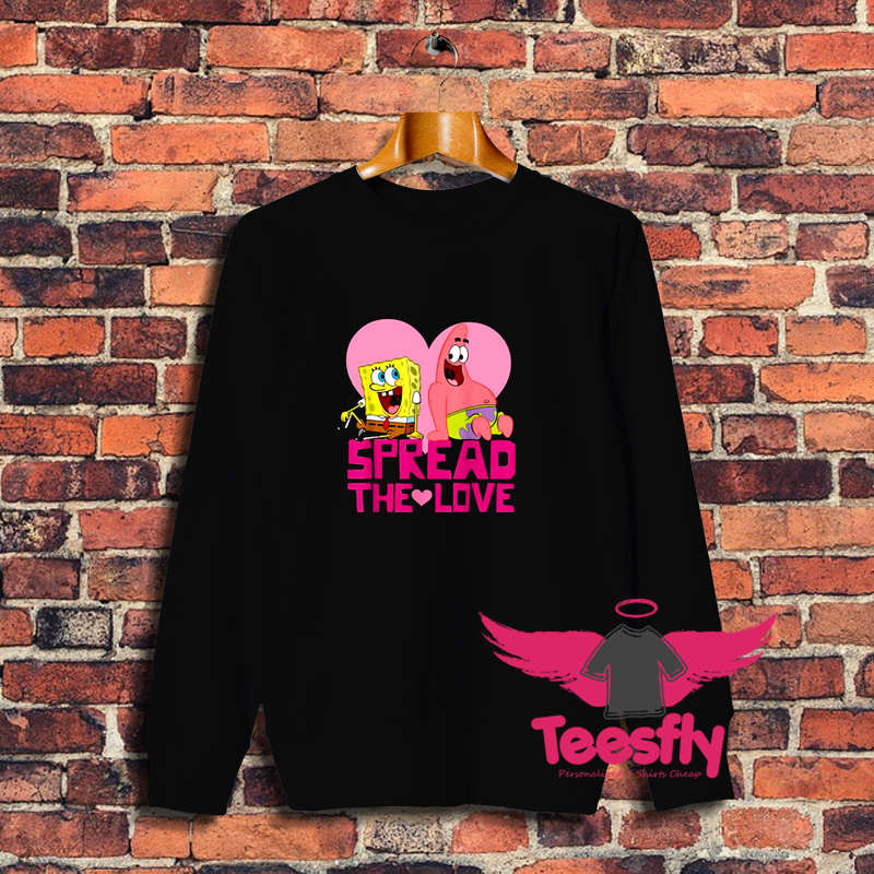 Spread The Love SpongeBob Sweatshirt