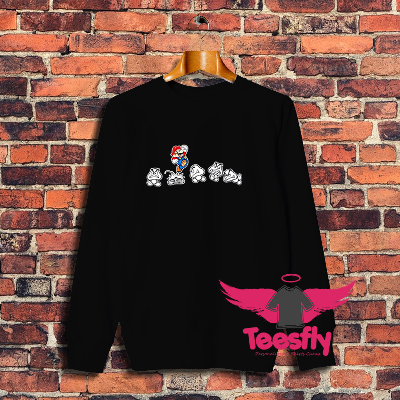 Super Mario And Goombas Sweatshirt