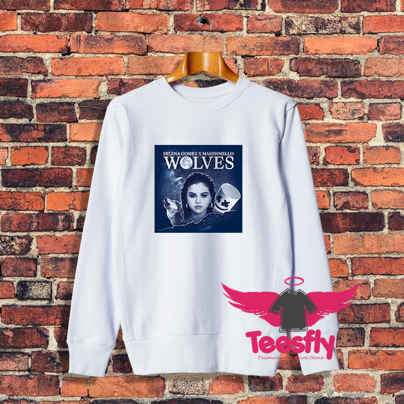 Wolves Selena Gomez Marshmello Sweatshirt