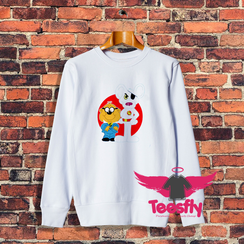 Cartoon Danger Mouse Sweatshirt