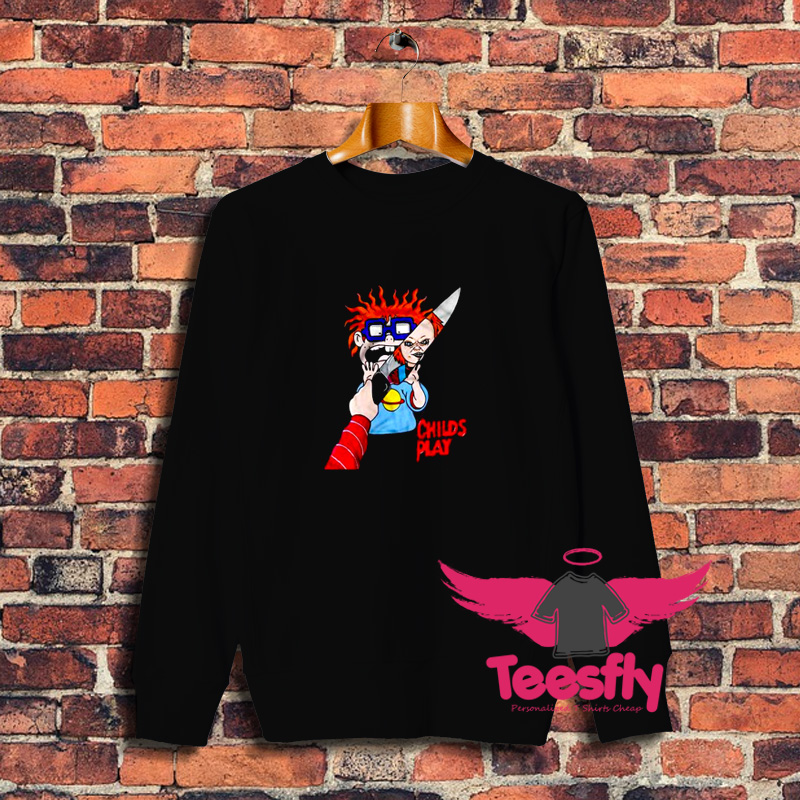 Cheap Rugrats Scared Chucky Sweatshirt