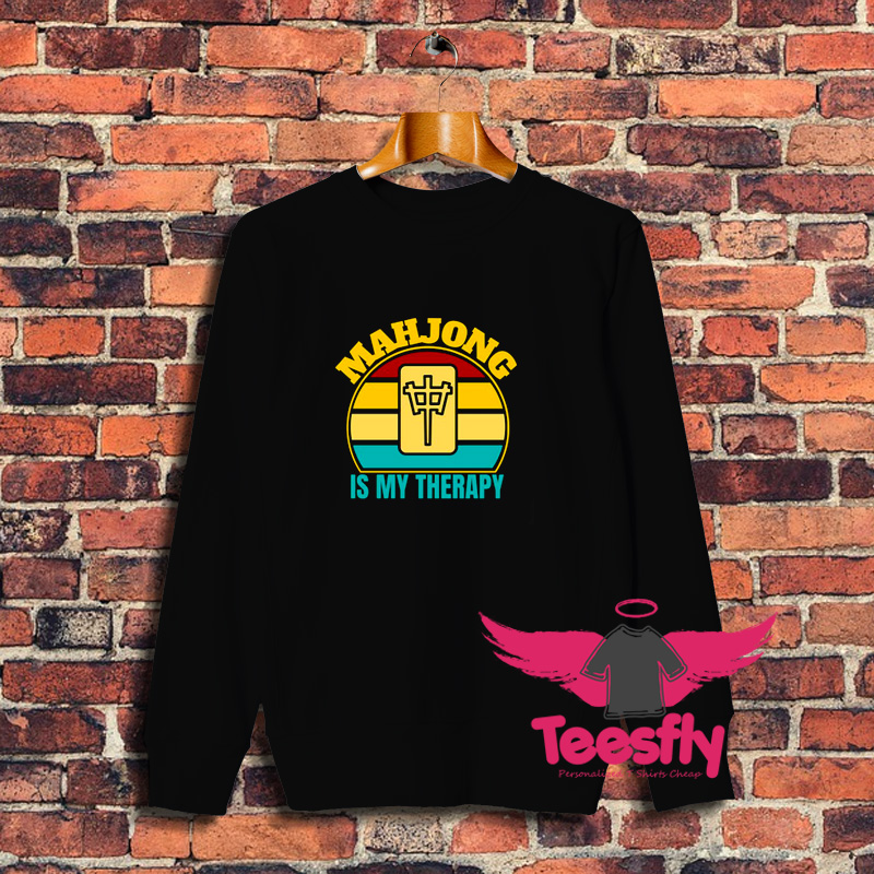 Mahjong Therapy Game Sweatshirt