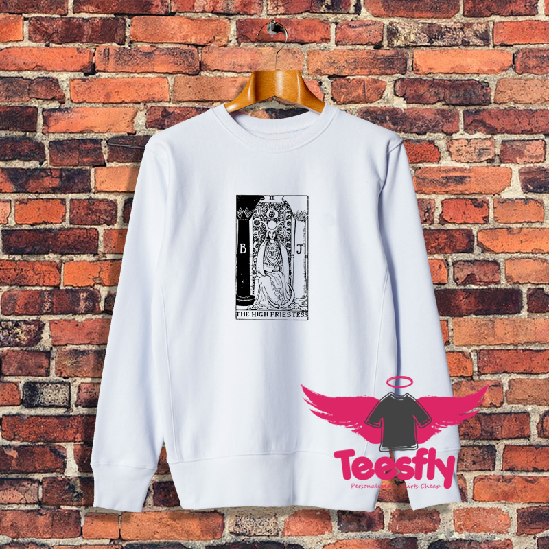 The High Priestess Tarot Card Sweatshirt