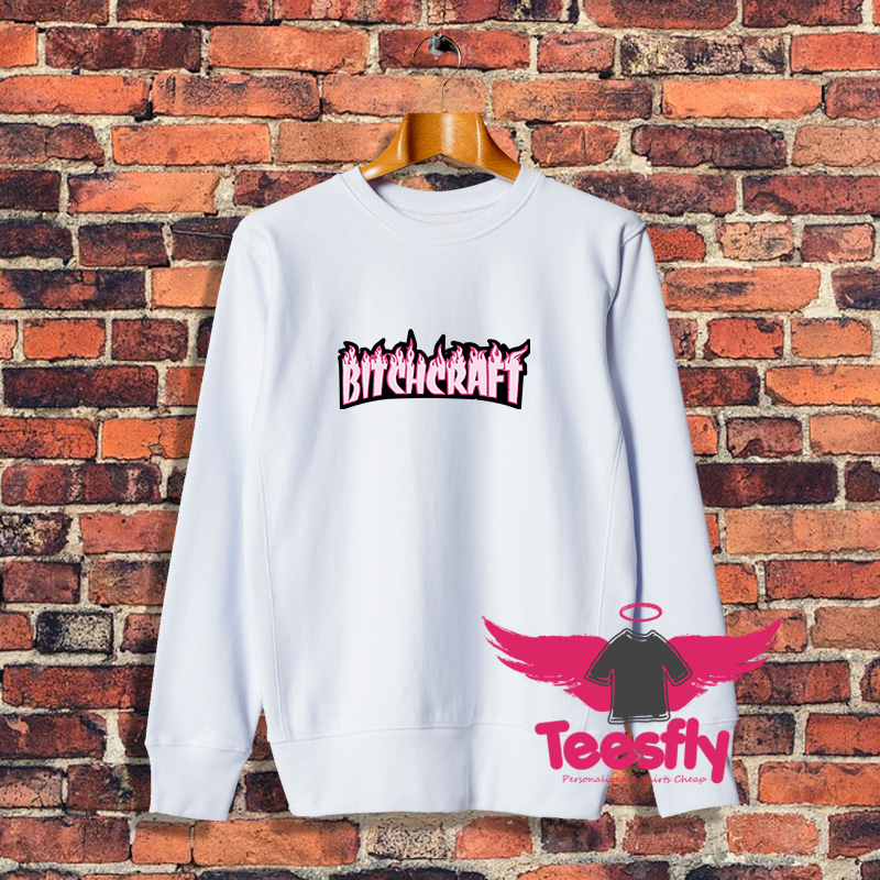 Best BitchCraft Flame Sweatshirt