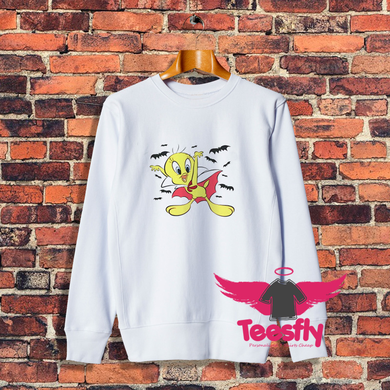 Looney Tunes Vampire Tweety Bats Sweatshirt