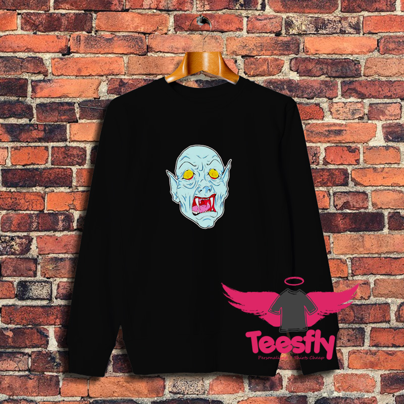 Popcorned Planet Night Frights Dracula Sweatshirt