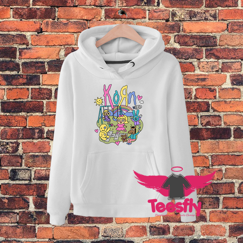 Cute Korn Bootleg Cartoon Hoodie