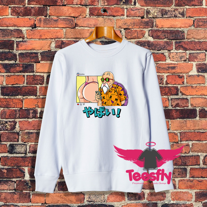 Dragon Ball Roshi Like Bulma Instagram Sweatshirt