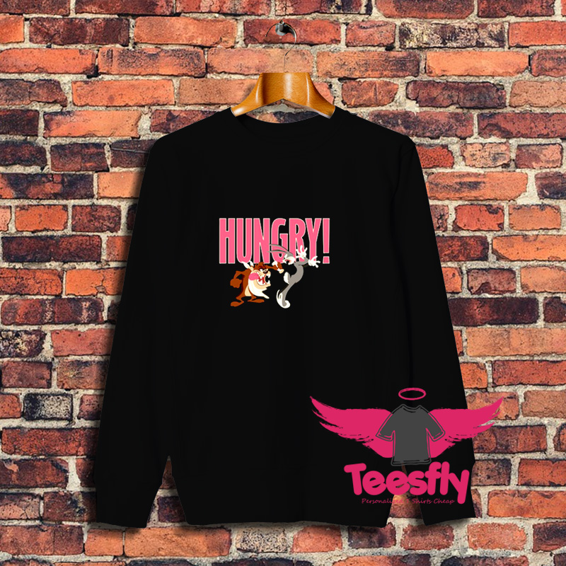 Looney Tunes Bugs And Taz Hungry Sweatshirt