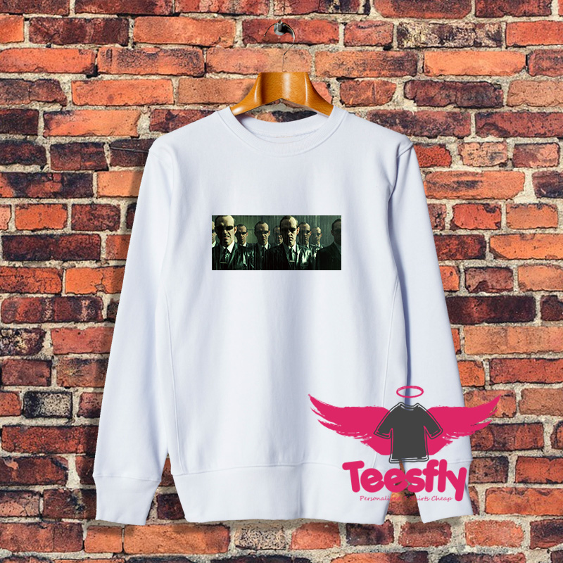 The Matrix Revolutions Agent Smith Sweatshirt