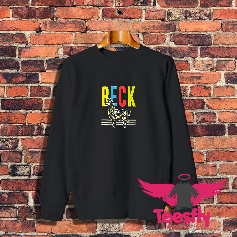 Beck Llama Skeleton Sweatshirt