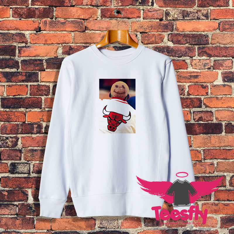 Mitchell & Ness Rodman Happy Face Sweatshirt