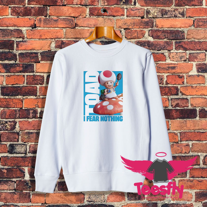 Nintendo Super Mario Toad Mushroom Movie Sweatshirt