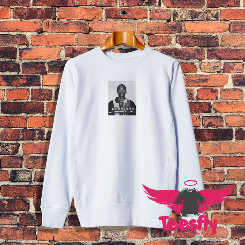 Snoop Dogg Mugshot Los Angeles Police Sweatshirt