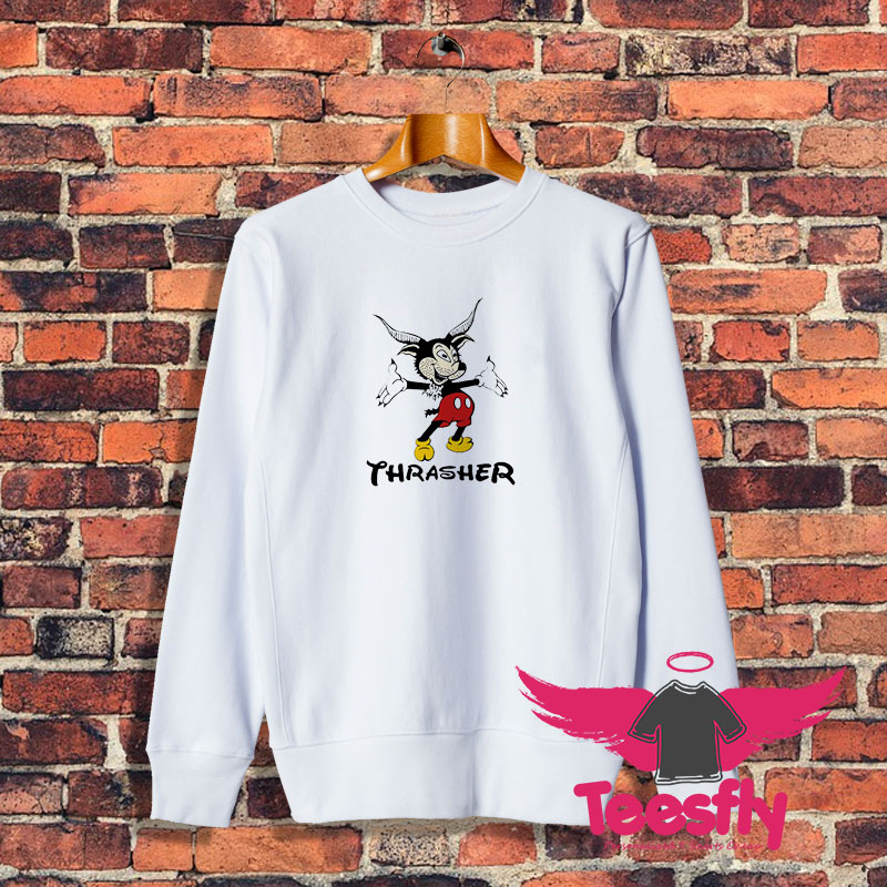 Thrasher Magazine Mouse Goat Sweatshirt