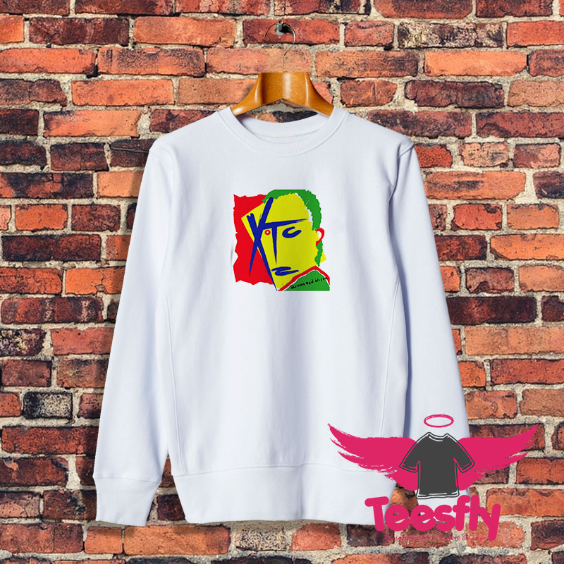 Xtc Drums And Wires Art Love Logo Sweatshirt