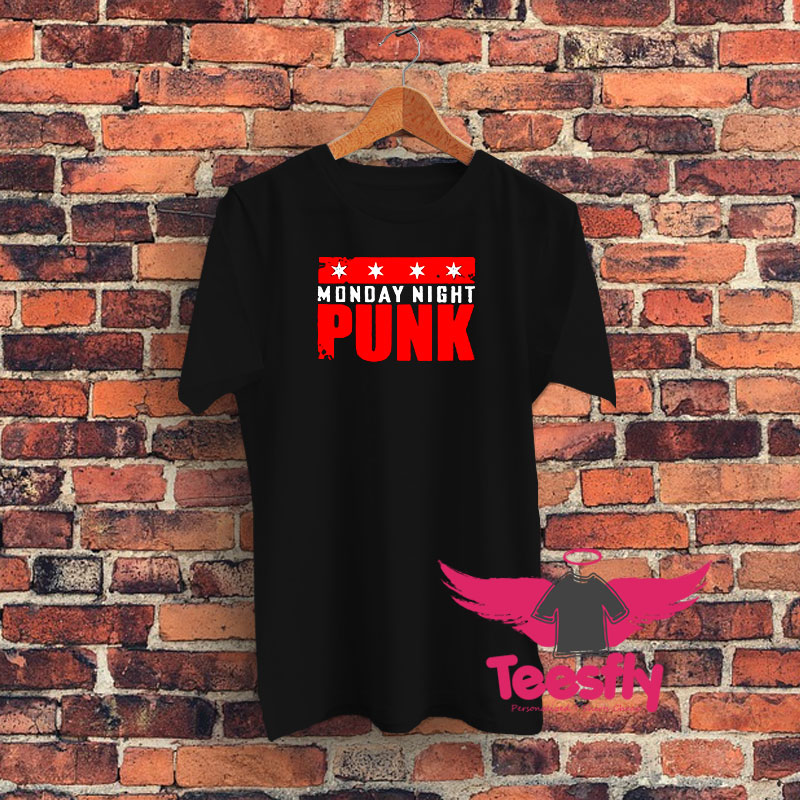 Cmpunk Monday Night Punk Graphic T Shirt