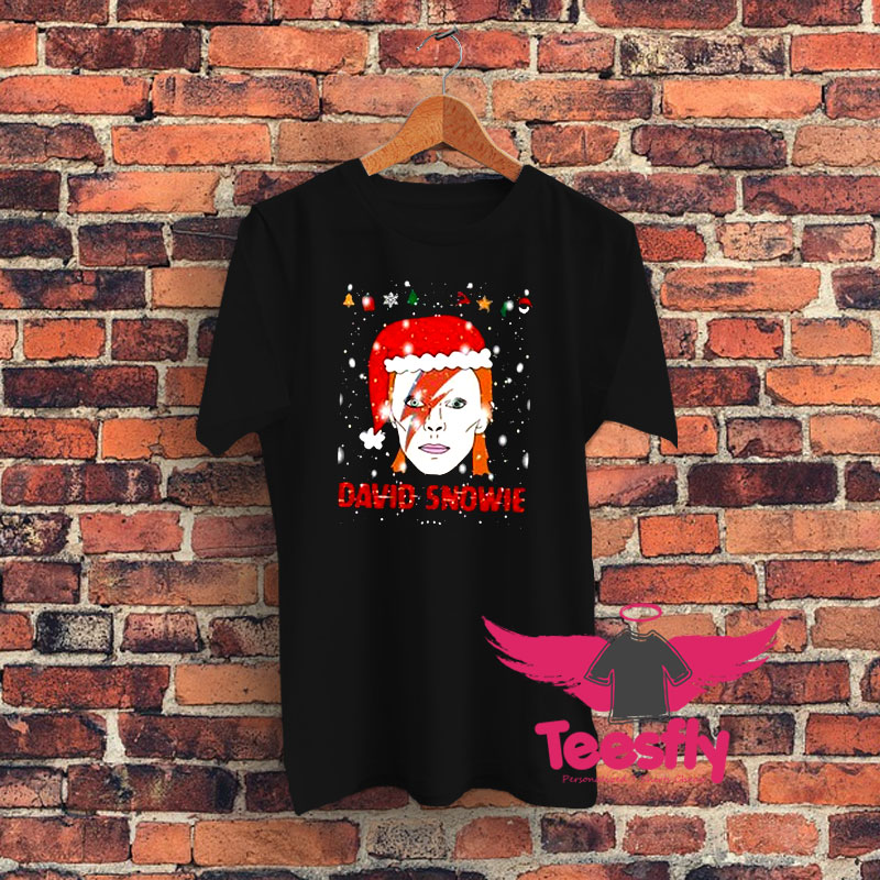 David Bowie Ugly Christmas Funny Graphic T Shirt