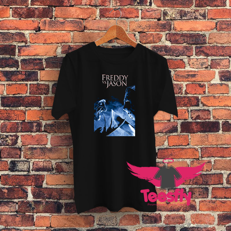 Freddy Vs Jason Horror Movie Graphic T Shirt