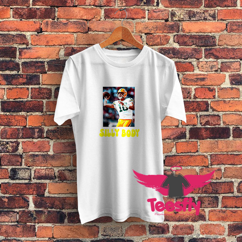 Green Bay Packers Jordan Love Silly Body Graphic T Shirt