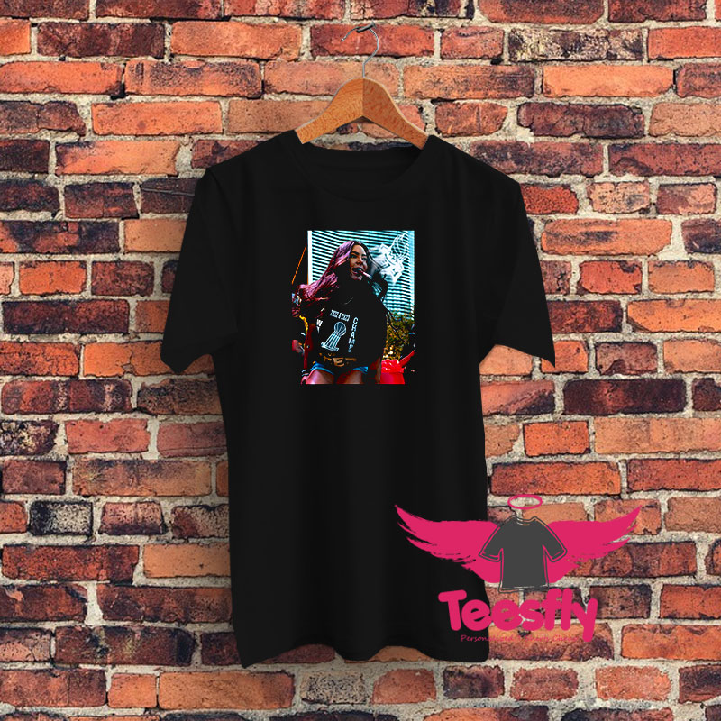 Las Vegas Aces Kelsey Plum Cigar Smoking Graphic T Shirt