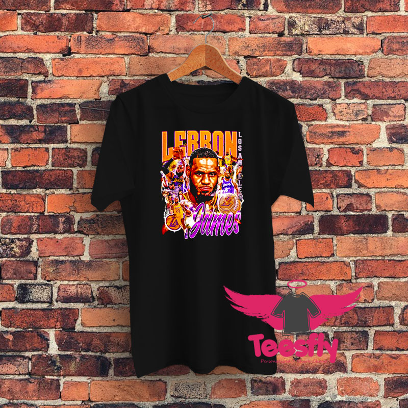 Lebron James Los Angeles Lakers Graphic T Shirt