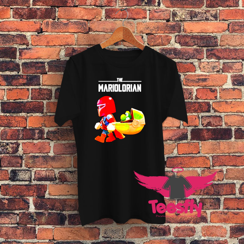 Mario Game Funny Collab The Mariolorian Graphic T Shirt