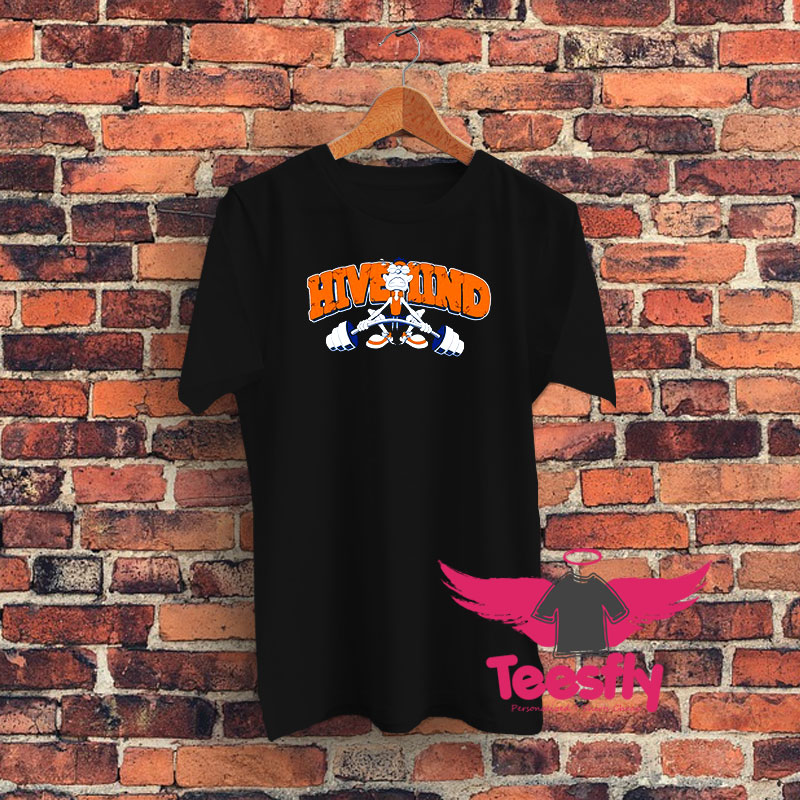 Retro Hivemind Merch Weightlifting Graphic T Shirt