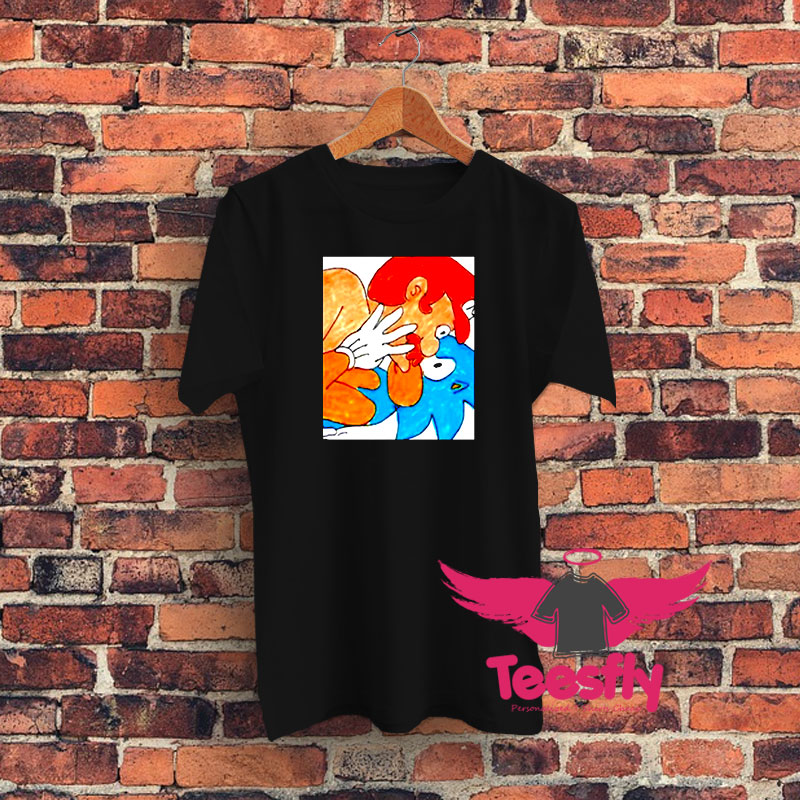 Stream Super Mario Kiss Sonic Funny Art Graphic T Shirt