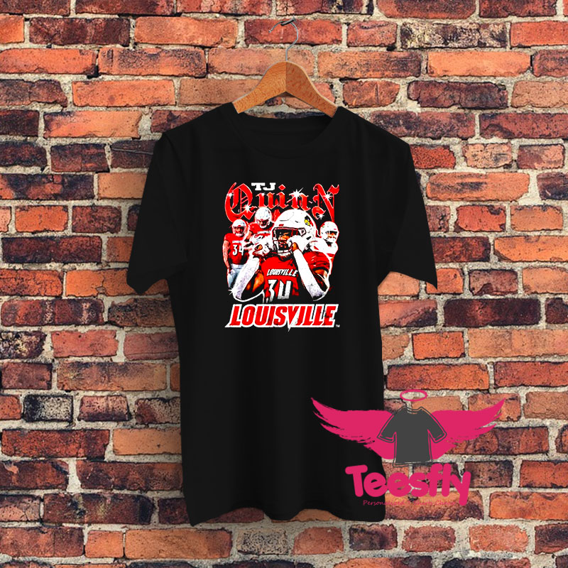 TJ Quinn Louisville Cardinals Football Graphic T Shirt