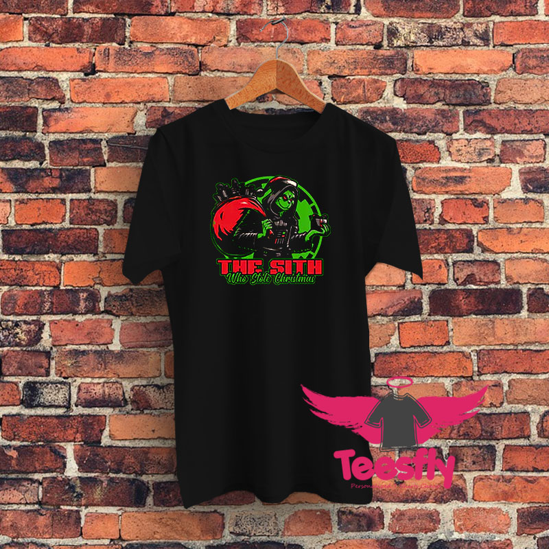 The Sith Who Stole Christmas Graphic T Shirt