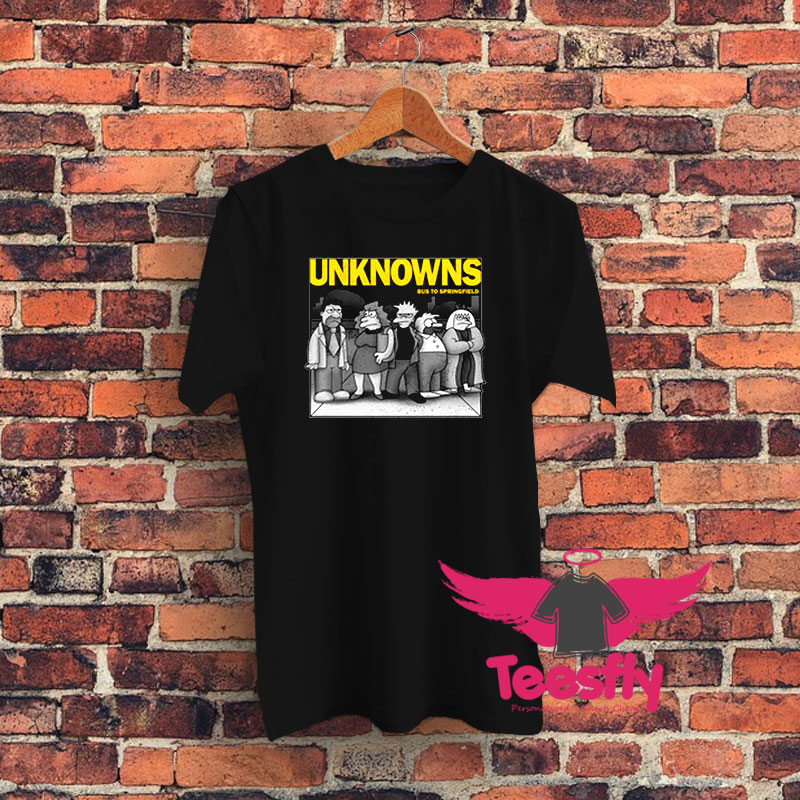 Unknowns Bus To Springfield Graphic T Shirt