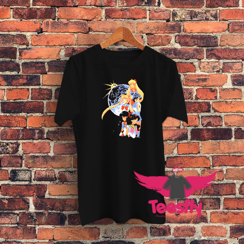 Vintage 1999 Sailor Moon Anime Bootleg Graphic T Shirt