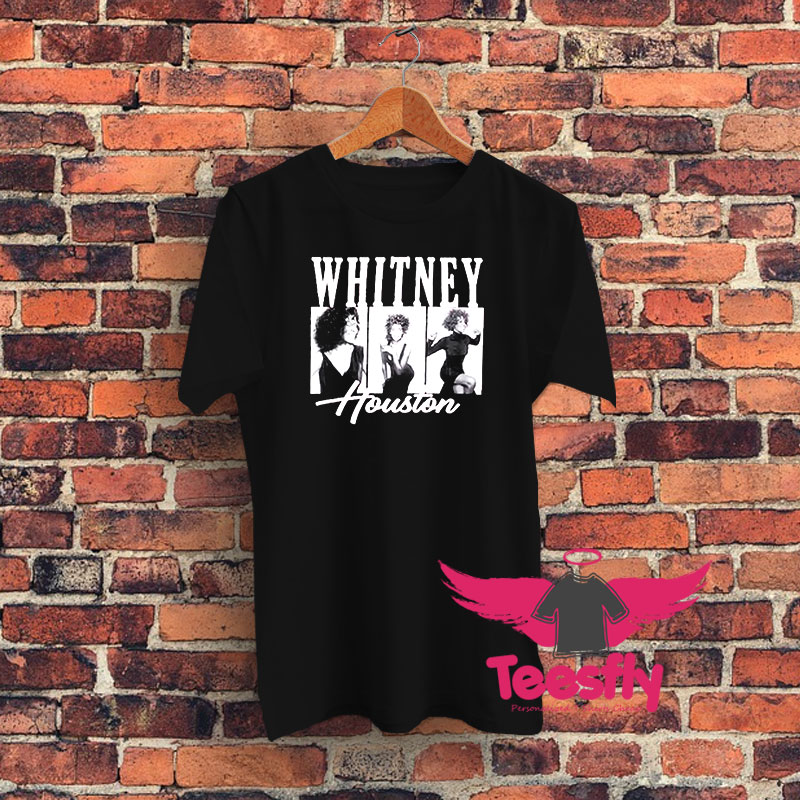 Vintage Photo Whitney Houston Graphic T Shirt
