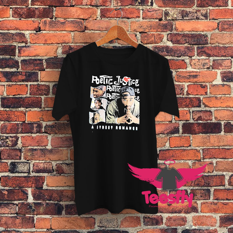 Vintage Shakur Poetic Justice Tupac Graphic T Shirt