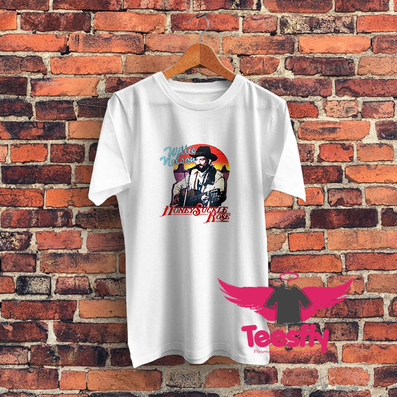 Willie Nelson Honeysuckle Rose Graphic T Shirt